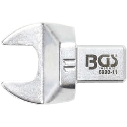 Bgs Technic - clé plate 11 mm empreinte 9 x 12 mm bgs 6900-11