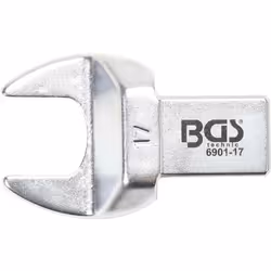 Axe rectangulaire Empreinte: 14 x 18 mm Avec verrouillage par goupille Poids brut: 140 g Traitement de surface: Chromé, mat O ...