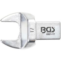 Bgs Technic - clé plate 17 mm empreinte 14 x 18 mm bgs 6901-17