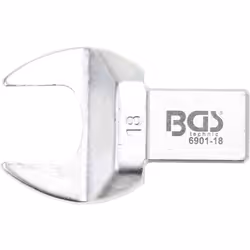 Axe rectangulaire Empreinte: 14 x 18 mm Avec verrouillage par goupille Poids brut: 140 g Traitement de surface: Chromé, mat O ...