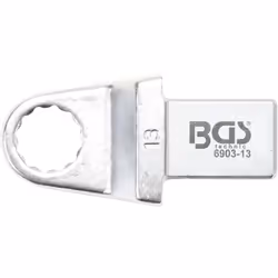 Axe rectangulaire Empreinte: 14 x 18 mm Avec verrouillage par goupille Poids brut: 130 g Traitement de surface: Chromé, mat O ...
