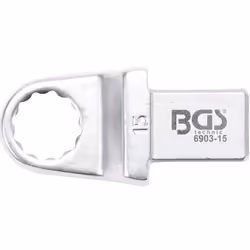 Axe rectangulaire Empreinte: 14 x 18 mm Avec verrouillage par goupille Poids brut: 120 g Traitement de surface: Chromé, mat O ...