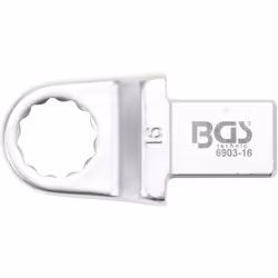 Axe rectangulaire Empreinte: 14 x 18 mm Avec verrouillage par goupille Poids brut: 130 g Traitement de surface: Chromé, mat O ...