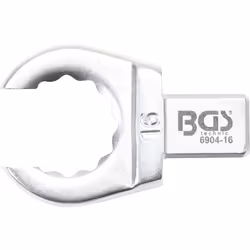 Axe rectangulaire Empreinte: 9 x 12mm Avec verrouillage par goupille Poids brut: 60 g Traitement de surface: Chromé, mat Ouve ...