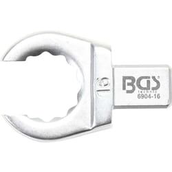 Clé annulaire ouverte 16 mm empreinte 9 x 12 mm bgs 6904-16