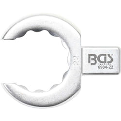 Clé annulaire ouverte 22 mm empreinte 9 x 12 mm bgs 6904-22