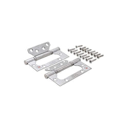Bgs Technic - kraftmann 80909 jeu de charnières acier inoxydable pour montages compacts 100 x 50 mm 2 pièces
