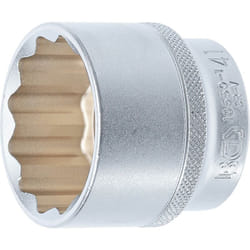 Douille pour clé, douze pans 12,5 mm (1/2'') 41 mm bgs 10650-1
