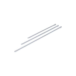 Bgs Technic - kraftmann 92235 kit d'extension 3 pièces chromé brillant 6,3 mm 300/380 450 mm