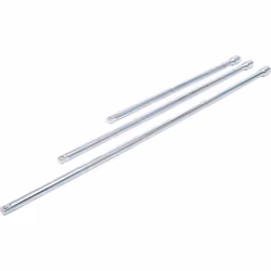 Jeu de rallonges | 12,5 mm (1/2") | 450 / 600 / 750 mm | 3 piéces Taille du profil de sortie, impérial 1/2 " Profil de sortie ...