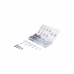 Contenu : 30 chevilles 5 x 25 mm. 20 chevilles 6 x 30 mm. 15 chevilles 7 x 34 mm. 10 chevilles 8 x 40 mm. 15 crochets à vis,  ...