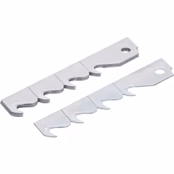 Dans un support en matière plastique Pour la découpe de tapis, revêtements de sol 4 segments de découpe Convient pour art.795 ...
