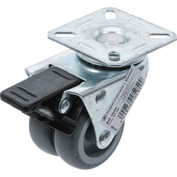 Bgs Technic - roue pivotante avec frein Ø50 mm bgs diy 81944