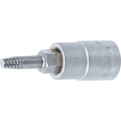 Bgs Technic - douille à embouts extracteurs de vis 6,3MM (1/4'') pour profil t (pour torx) défectueux T15 bgs 7098-T15