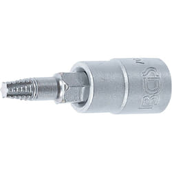 Bgs Technic - douille à embouts extracteurs de vis 6,3MM (1/4'') pour profil t (pour torx) défectueux T20 bgs 7098-T20
