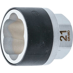 Bgs Technic - douille spiralée/extracteur de vis empreinte six pans mâle 21 mm 21 mm bgs 7510-21