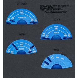 Bgs Technic - Insert de servante d'atelier 1/6: Kit de calage de pignon de réglage d'arbre à cames pour Mercedes-Benz M152, M157, M276, M278