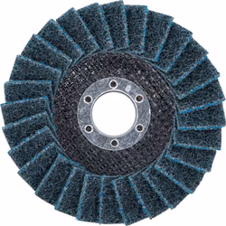 Disque à lamelles à membrane de ponçage compartimentée sur un plateau en fibre de verre Pour la préparation et le polissage d ...