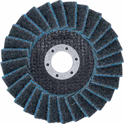 Disque à lamelles à membrane de ponçage compartimentée sur un plateau en fibre de verre Pour la préparation et le polissage d ...