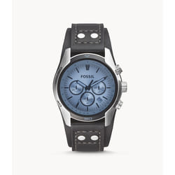 Fossil Coachman Montre bracelet Mâle Quartz Argent
