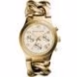 Montre Femme - MICHAEL KORS - Quartz Chronographe - Bracelet Chaîne Doré - Etanche 5 ATM