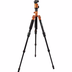 Rollei Compact Traveler No. 1 trépied Caméras numériques 3 pieds Noir, Orange