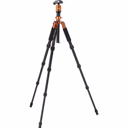 Rollei Compact Traveler No. 1 trépied Caméras numériques 3 pieds Noir, Orange - Vue supplémentaire 4