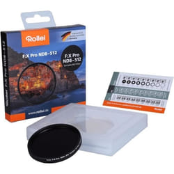 Filtre variable ND - Rollei - F:X Pro - ND8-ND512 - 72 mm - Verre Gorilla résistant