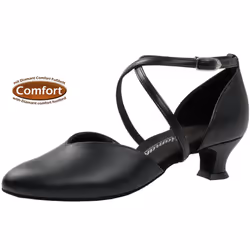 Diamant 107-013-034, Femelle, Adulte, Chaussures de danse, Danse de salon, Danse latine, Noir, EUE