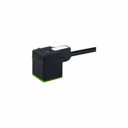 MSUD Connecteur de valve BF A 18 mm avec extrémité de ligne libre PVC JZ 3 x 0,75 noir 3 m. Connecteur MSUD Connecteur de val ...