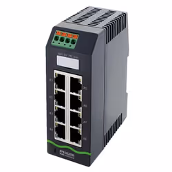 Murr Elektronik Xelity 8TX Unmanaged Switch 8 x 100Mbit RJ45 ports Caractéristiques : Alimentation électrique Pinces à ressor ...