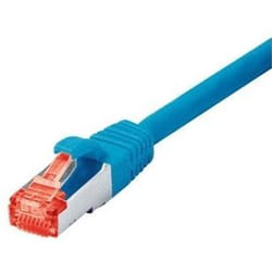Tecline 15m RJ-45 S/FTP Cat6 câble de réseau Bleu S/FTP (S-STP)