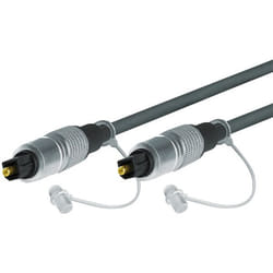Tecline 1.0m Toslink - Toslink câble audio 1 m Noir