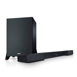 Teufel CINEBAR DUETT Power Edition 2.1-Set Barre de son fine et élégante avec caisson de basses T 8 pour un son