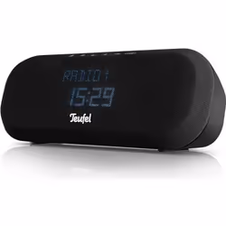 TEUFEL RADIO ONE - Radio-réveil DAB/FM Bluetooth avec fonction de rechargement USB et antenne télescopique