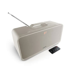 TEUFEL BOOMSTER puissante enceinte stéréo Bluetooth radio DAB+ - Blanc