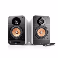 Teufel ULTIMA 25 ACTIVE - Paire denceintes bibliothèque streaming - Blanc et noir