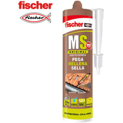 Fischer - Ms marron mastic adhésif 546186 290ml