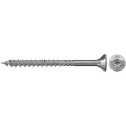 Fischer - 200x Power-Fast 4,5 x 35 Tête fraisée acier inoxydable A2 Filetage partiel étoile interne tx - 657052