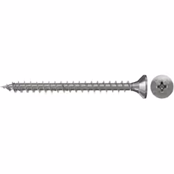 La vis fischer Power-Fast FPF-SZ A2F en acier inoxydable A2 est une vis à filetage complet avec empreinte cruciforme. La tête ...