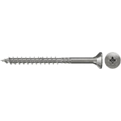 Fischer - 50x Power-Fast 5 x 100 tête fraisée acier inoxydable A2 filetage partiel cruciforme pz - 657235