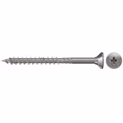 FISCHER 657244 FPF-SZ 60x60 A2P 100 La vis pour panneaux d’aggloméré fischer Power-Fast FPF-SZ P avec tête fraisée, sertissag ...
