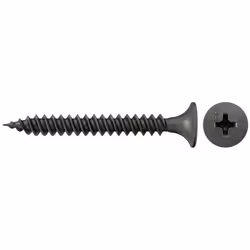 Fischer 665015, Vis, Acier, Cloison sèche, Fibre de bois, Plaque de plâtre, Bois, PH (Phillips), PH2, Noir