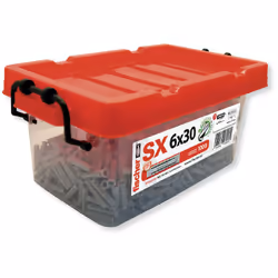 Box Sx 6x30 - 1 000unités Chevilles Murales Fischer Pour Béton Sx 6x30 Pour Fixer Lampes, Photos, Grandes Chevilles Box 1 000 ...