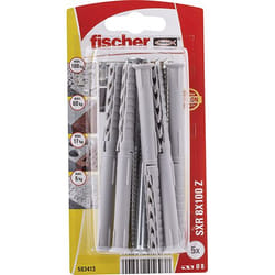 Fischer 503413 ancrage à vis et cheville murale 10 pièce(s) Kit d'ancrage et de vis 100 mm