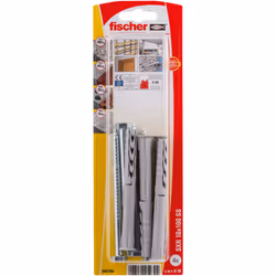 Fischer 503784, Kit de fiches murales et vis, Brique, Béton, ETA-07/0121, 100 mm, 1 cm, 11 cm