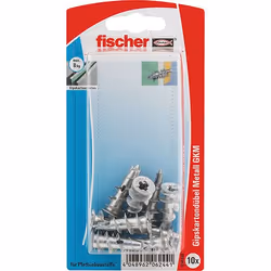 Fischer 504330, Rond, Métal, 3,1 cm, 3,5 cm, 10 pièce(s)
