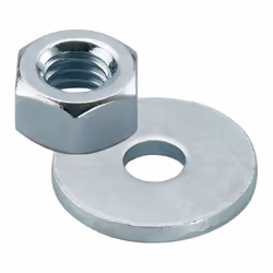 Fischer 510515, Écrou hexagonal, Acier inoxydable, Acier inoxydable, M12, 19 mm, 25 pièce(s)