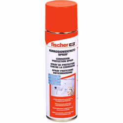 Le spray anticorrosion fischer FTC-CP protège les chevilles à tige longue galvanisées contre la corrosion conformément à l'ag ...