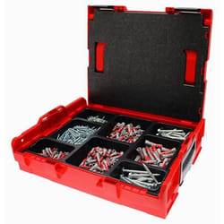 Caisse à outils L-Boxx avec un assortiment de Duopower et vis FISCHER 512669